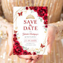 Buscar mariposa roja invitaciones Para ella