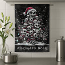 Buscar calavera paños de cocina Oscuro