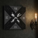 Buscar luna y estrellas relojes de pared Para ella