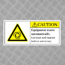 Buscar precaución pegatinas Peligro