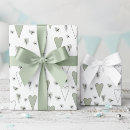 Buscar corazones verdes papel de regalo Para niños