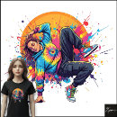 Buscar salpicado camisetas Para ella