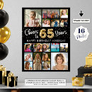 Buscar cumpleaños de 65 años posters General y unisex