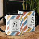 Buscar hombre amarillo tazas Monograma