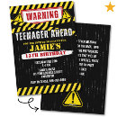 Buscar precaución invitaciones General y unisex