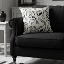 Buscar gris oscuro y blanco cojines Elegante