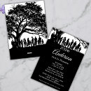 Buscar árbol moderno invitaciones Tipografía elegante