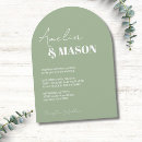 Buscar izquierda invitaciones Elegante