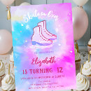 Buscar patines de hielo invitaciones Para niños