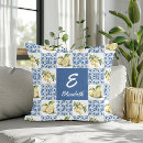 Buscar azulejos cojines Azul amarillo