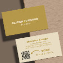 Buscar retro amarillo tarjetas de visita Código qr