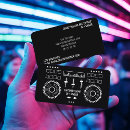 Buscar dee jay tarjetas de visita Djs