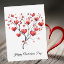 Buscar día del árbol tarjetas Corazones