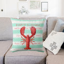 Buscar turquesa y rayas blancas cojines General y unisex