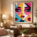 Buscar rojo y negro posters Rosa