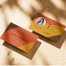 Buscar líneas onduladas tarjetas de visita Elegante