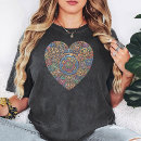 Buscar corazón mecánico camisetas Vintage