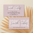 Buscar moderno tarjetas de visita Salón de belleza
