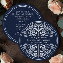 Buscar azul real y plata invitaciones Floral