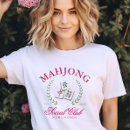 Buscar mahjong camisetas Para amante de mahjong