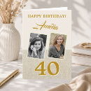 Buscar 40 años tarjetas Para ella