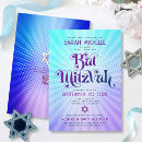 Buscar azul púrpura invitaciones Invitados