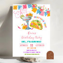 Buscar mexicano la fiesta invitaciones de cumpleaños General y unisex