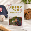 Buscar entrenador de béisbol tarjetas Foto