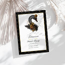 Buscar cisne negro elegante invitaciones Para todos