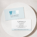 Buscar dentista tarjetas de visita Logotipo de diente