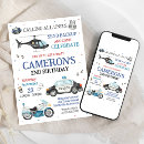 Buscar policía invitaciones Chico