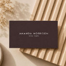 Buscar marrón tarjetas de visita Chocolate