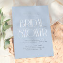Buscar novia moderna invitaciones Azul polvoriento