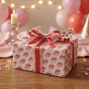 Buscar flores cerezo de papel de regalo Fotografía