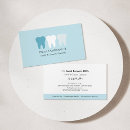 Buscar dentista tarjetas de visita Logotipo de diente
