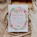 Buscar hora para el té invitaciones Floral