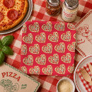 Buscar pizza platos Rojo