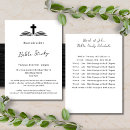 Buscar cristiano 11x16 invitaciones Moderno