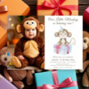 Buscar año del mono invitaciones Acuarela