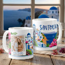 Buscar santorini tazas Acuarela