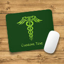 Buscar caduceo alfombrillas de raton Médico