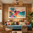 Buscar playa tropical arte Colorido