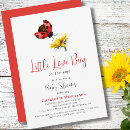Buscar de la mariquita invitaciones Para ella