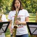 Buscar saxophone camisetas Saxofón