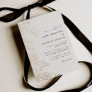 Buscar rose gold foil invitaciones Moderno