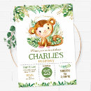 Buscar fiesta del mono invitaciones de cumpleaños Cualquier niño