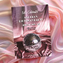 Buscar bola de discoteca invitaciones Rosa