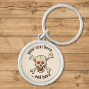 Buscar calaveras llaveros Cruzado