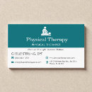 Buscar terapeuta físico tarjetas de visita Tarjeta de terapia física