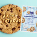 Buscar galletas invitaciones Azul